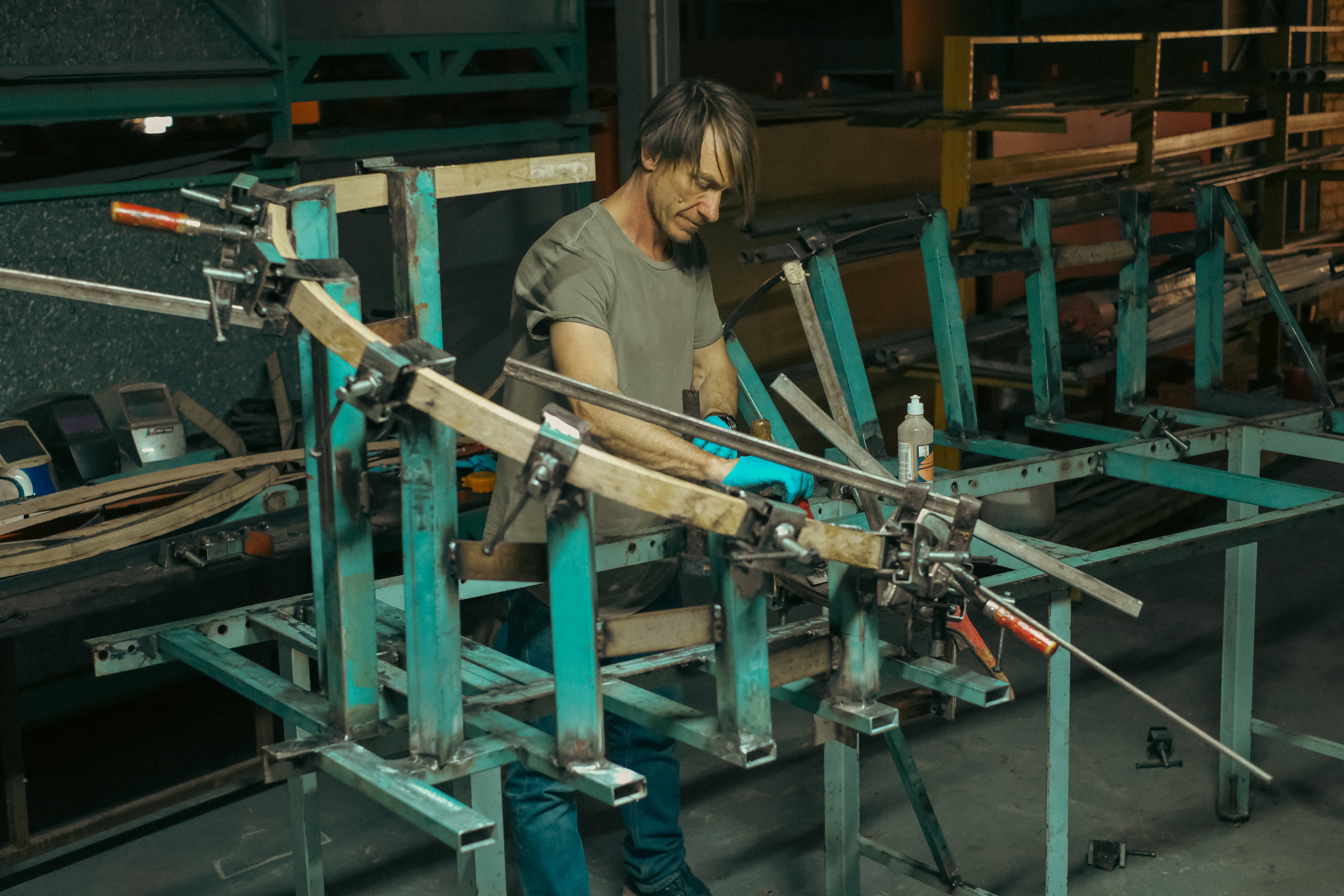 Furniture maker David Krynauw