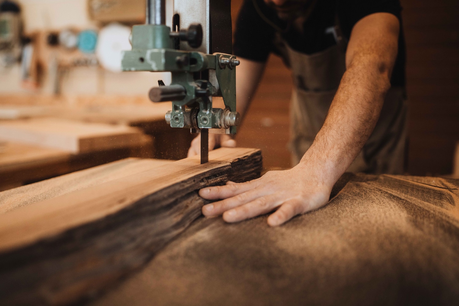 Furniture maker David Marmilloud