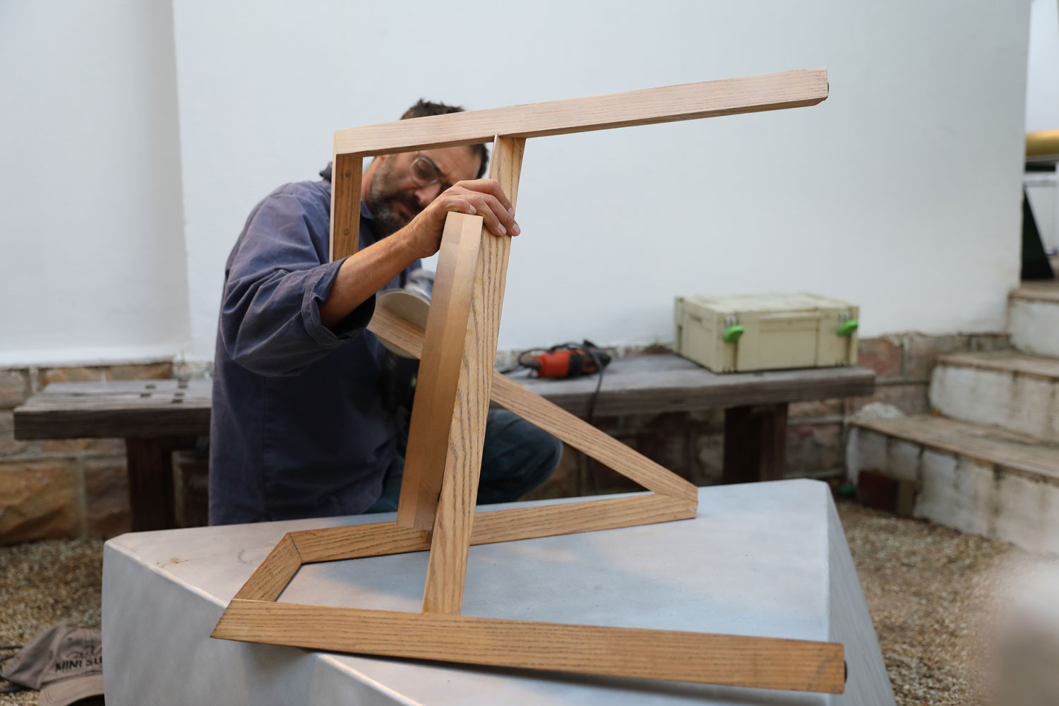 Xandre Kriel Furniture making