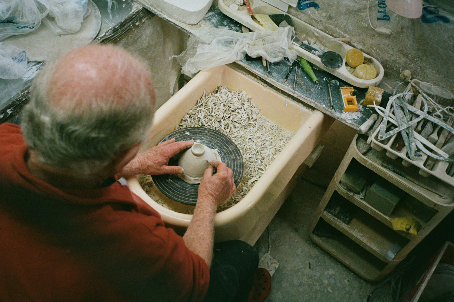 Ralph Johnson Porcelain crafting