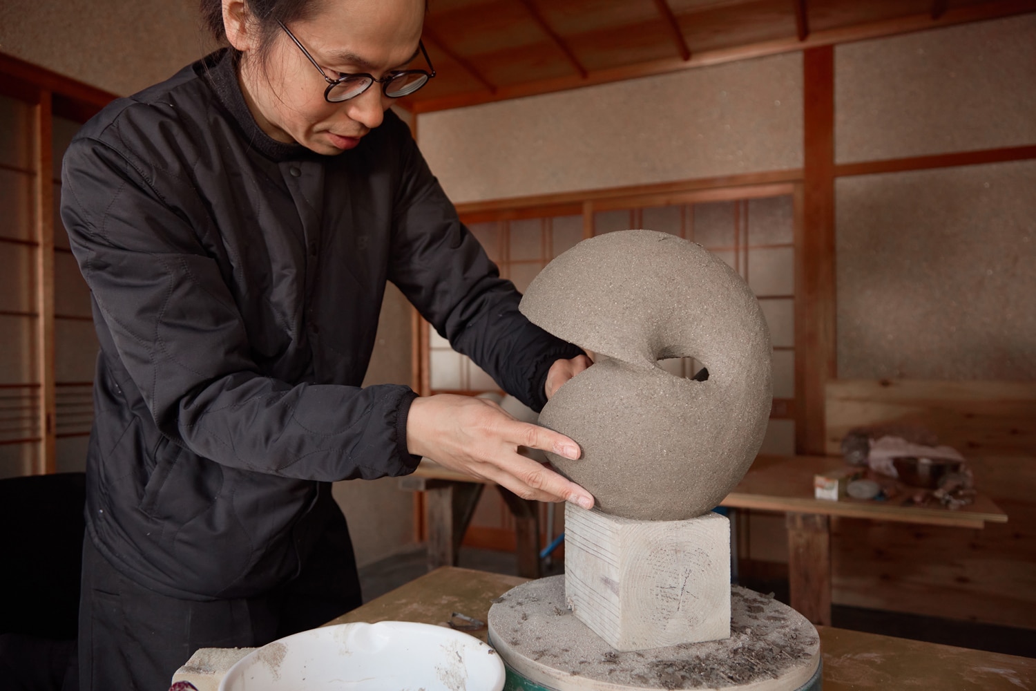 Ceramicist Toru Kurokawa