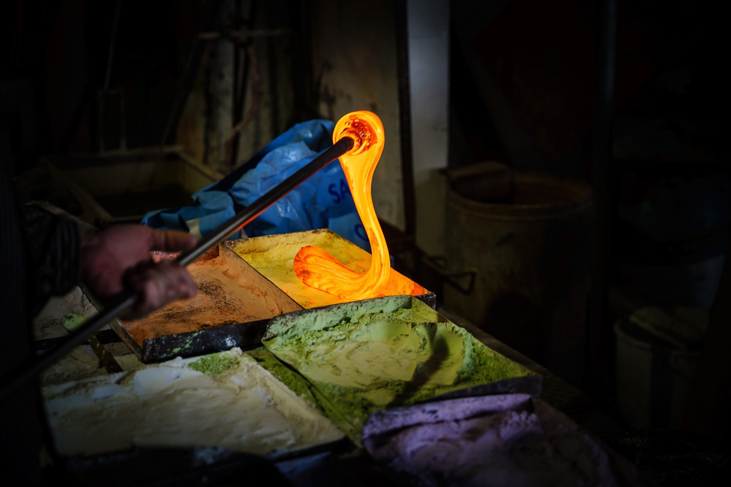 Glassblower Giberto Venezia