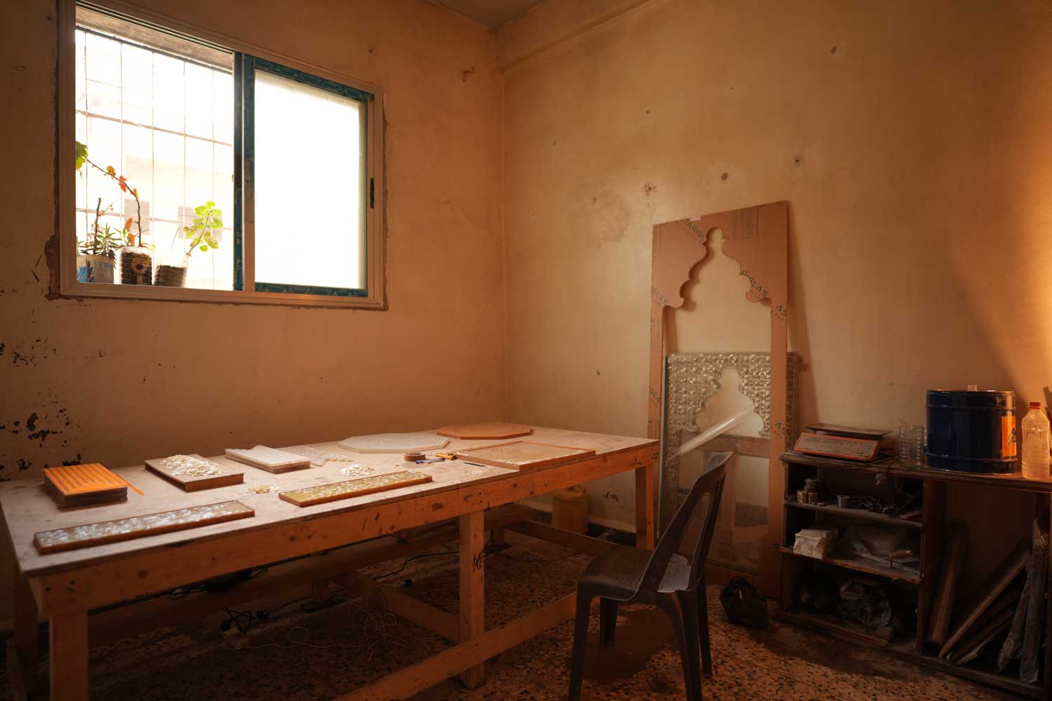 Mother-of-pearl artist Studio Nada Debs