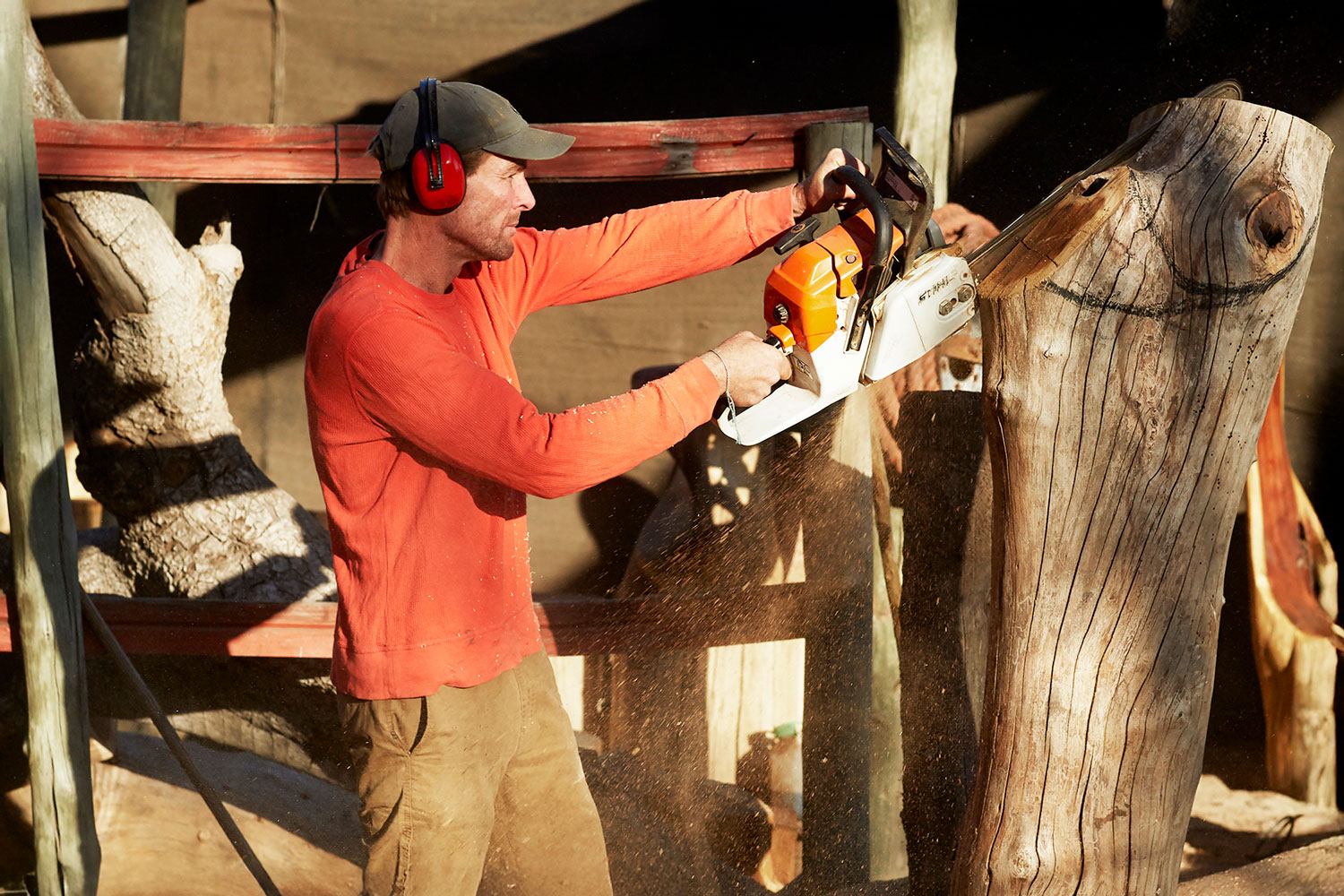 Adam Birch Wood carving