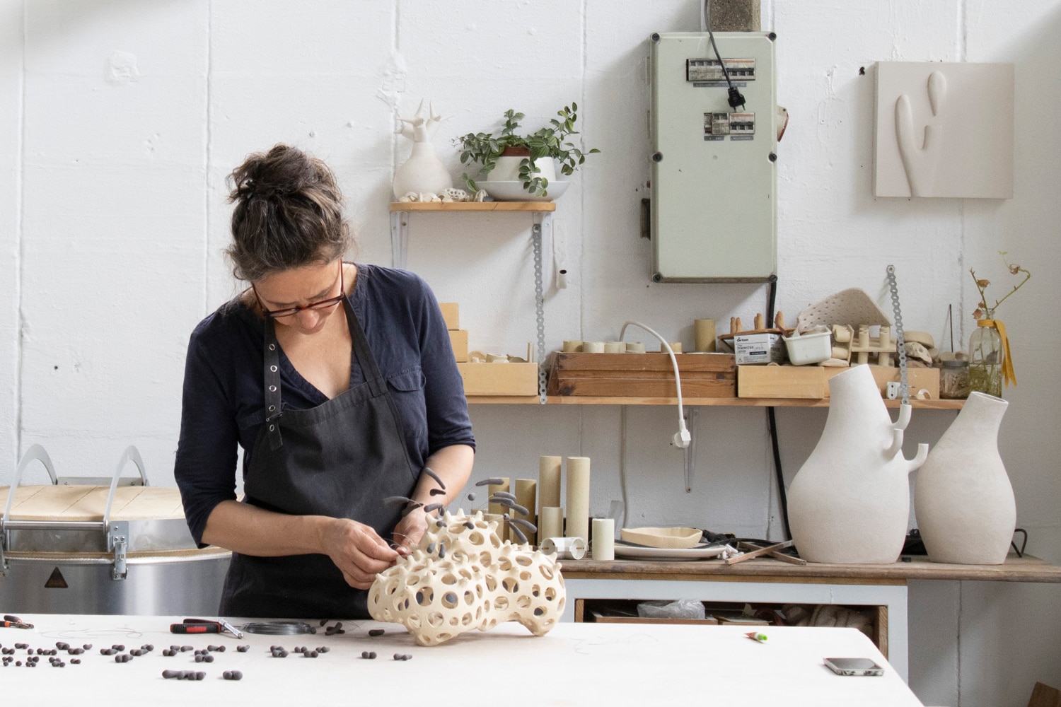 Ceramicist Cécile Ribas