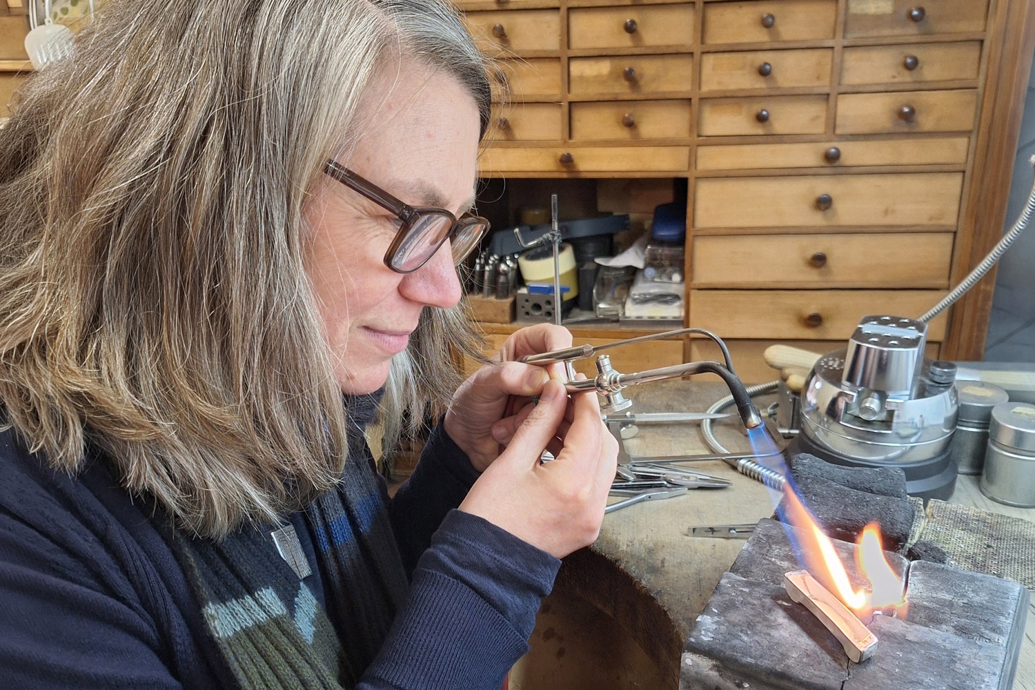 Christine Matthias Jewellery making