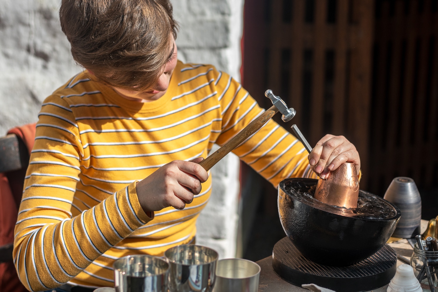 Silversmith Claire Mooney