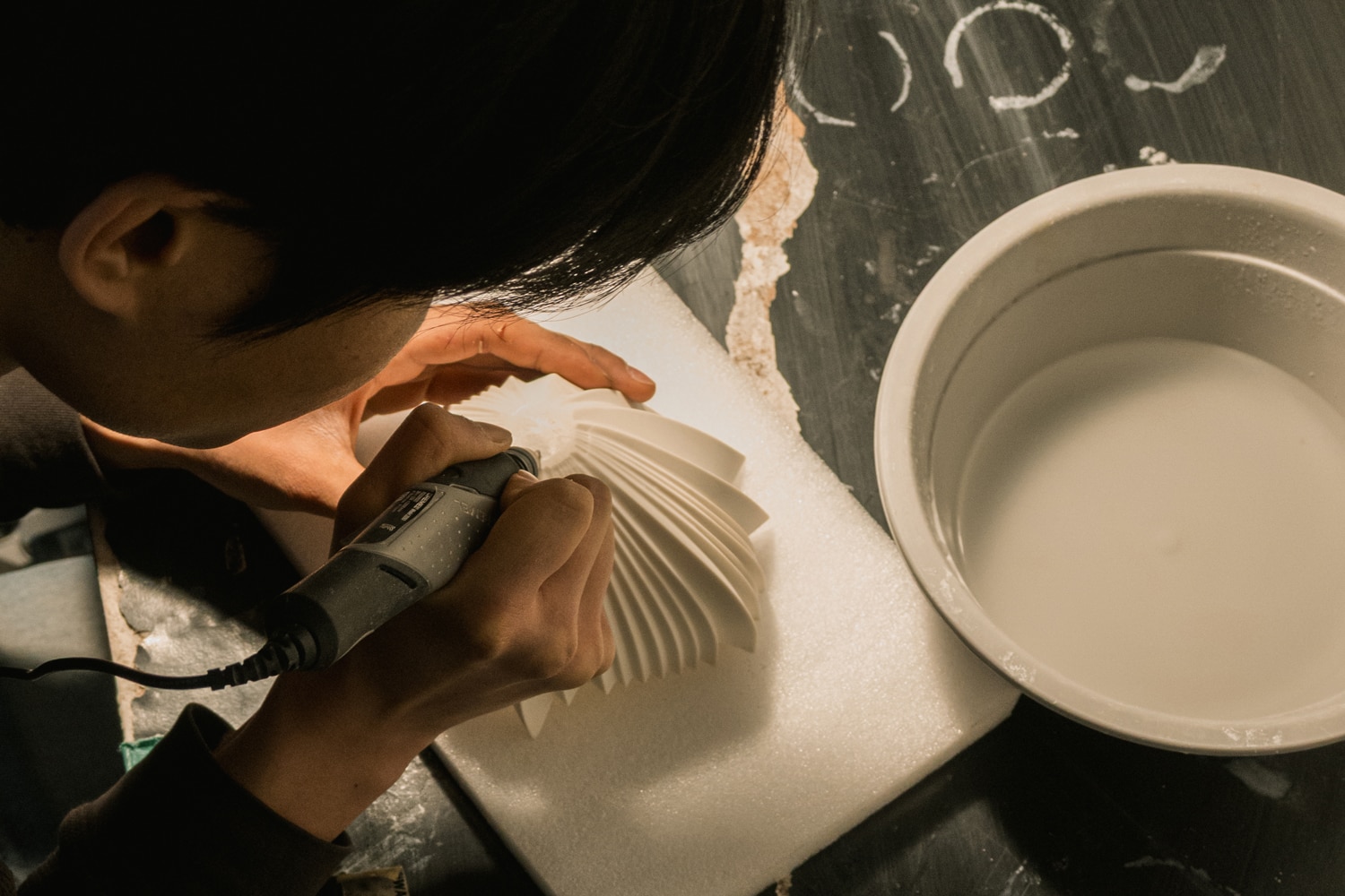 Porcelain maker Jaehyeon Lim