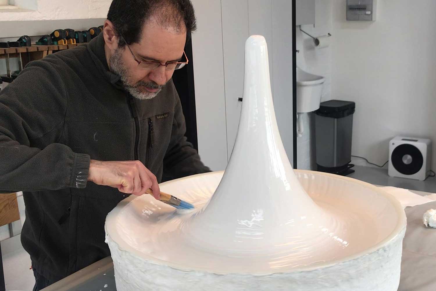 Audio system maker Michel Fesquet