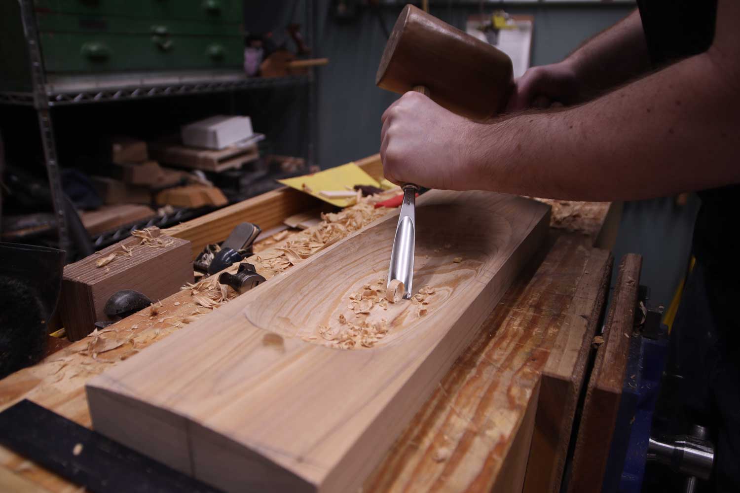 Woodworker Eric Meyer