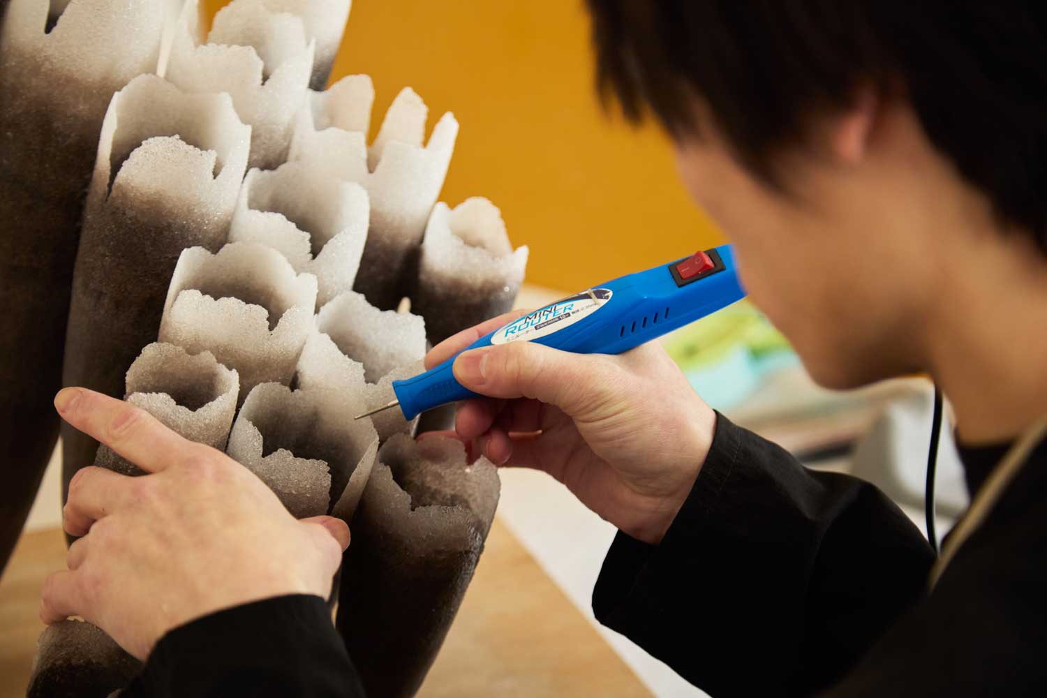 Glass sculptor Hidenori Tsumori​