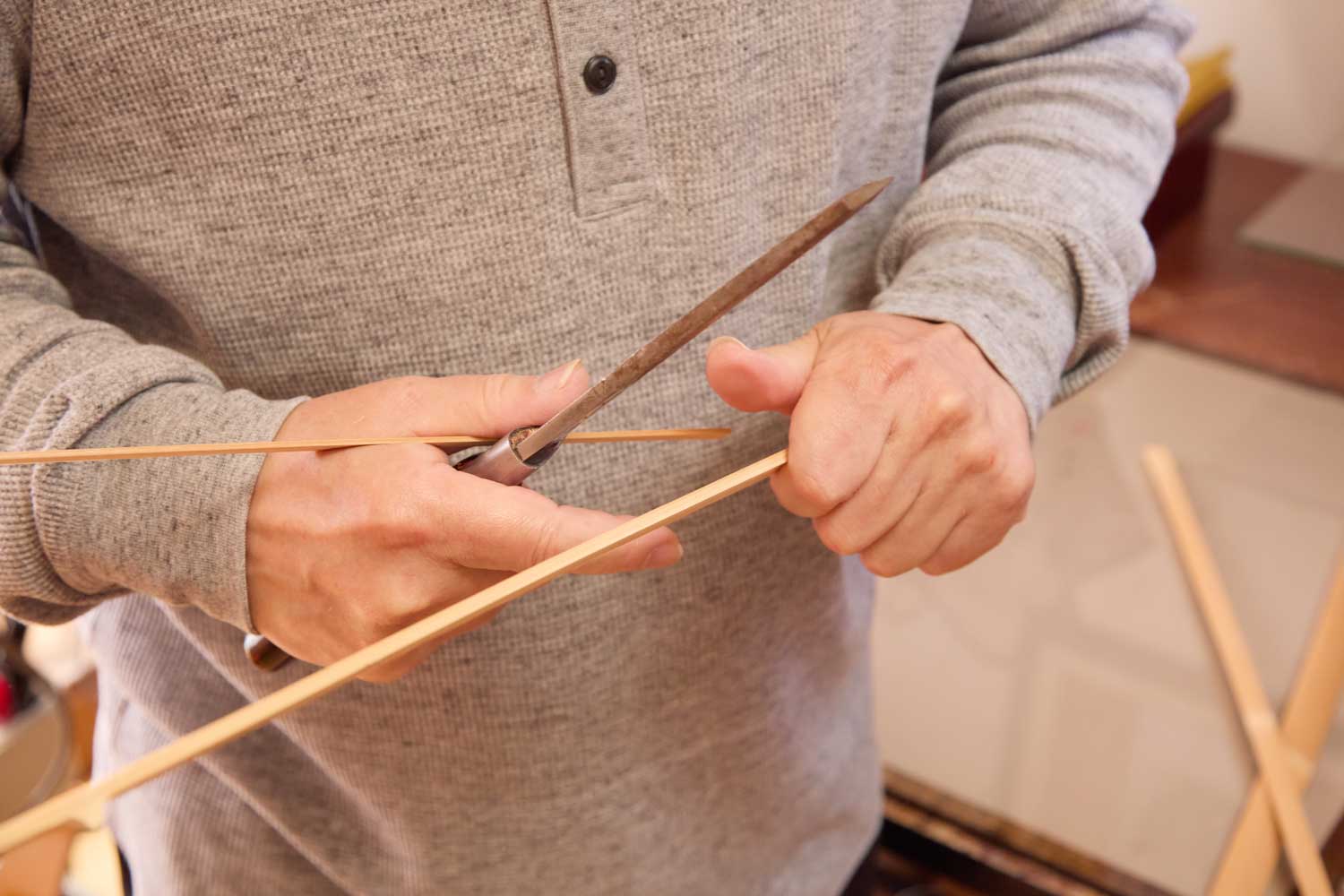 Bamboo artist Muan Hisatomi