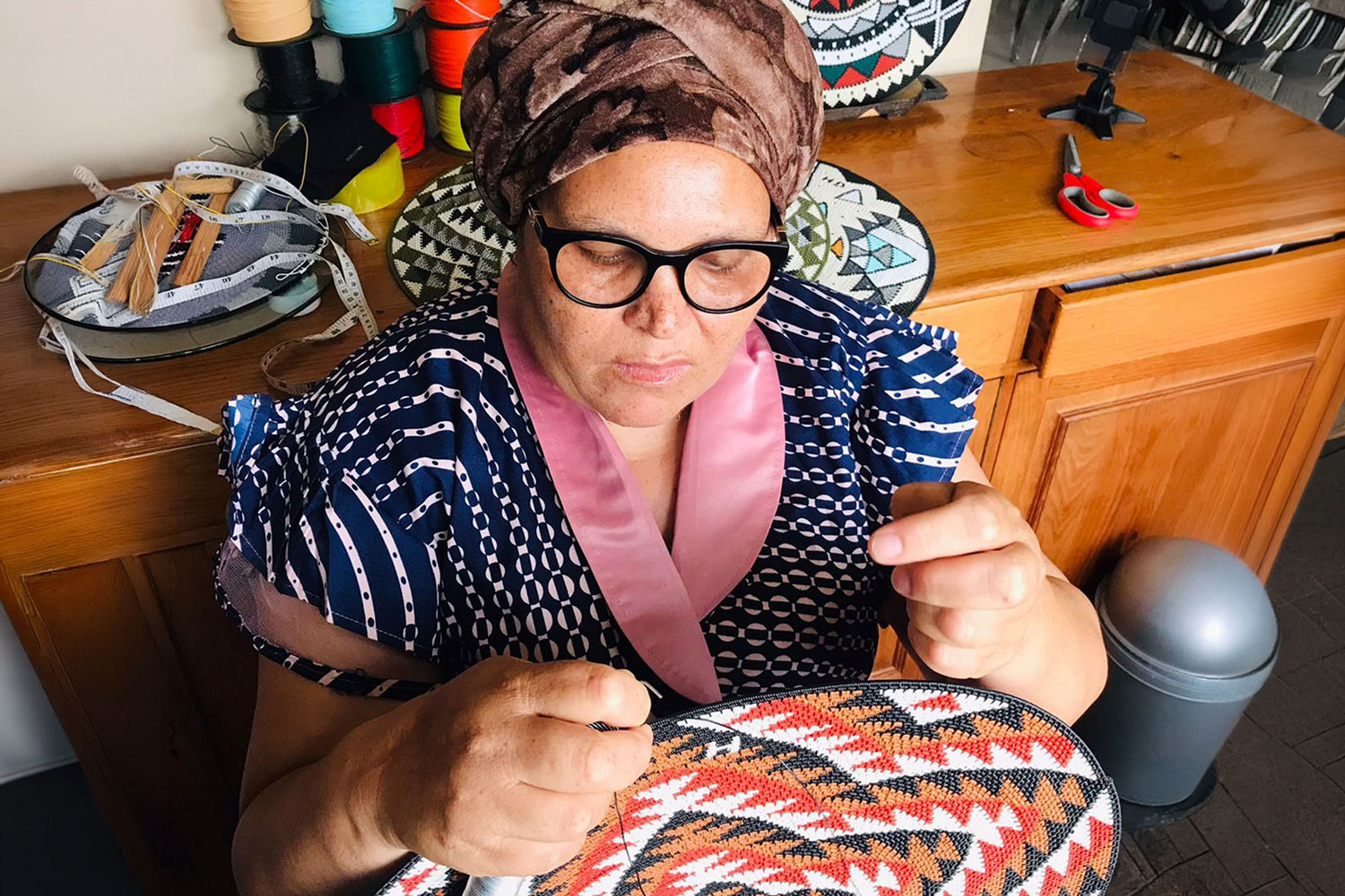 Hlengiwe Dube Weaving