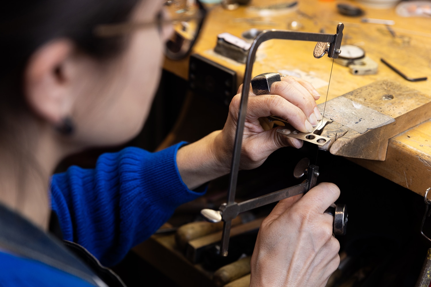 Jewellery maker Heather Guidero