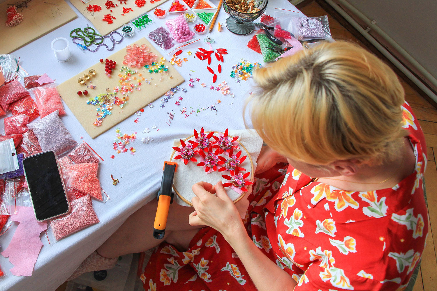 Embroiderer Rasa Vilčinskaitė