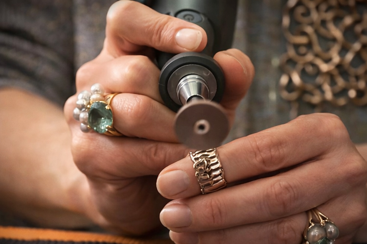 Jewellery maker Cristina Lottero