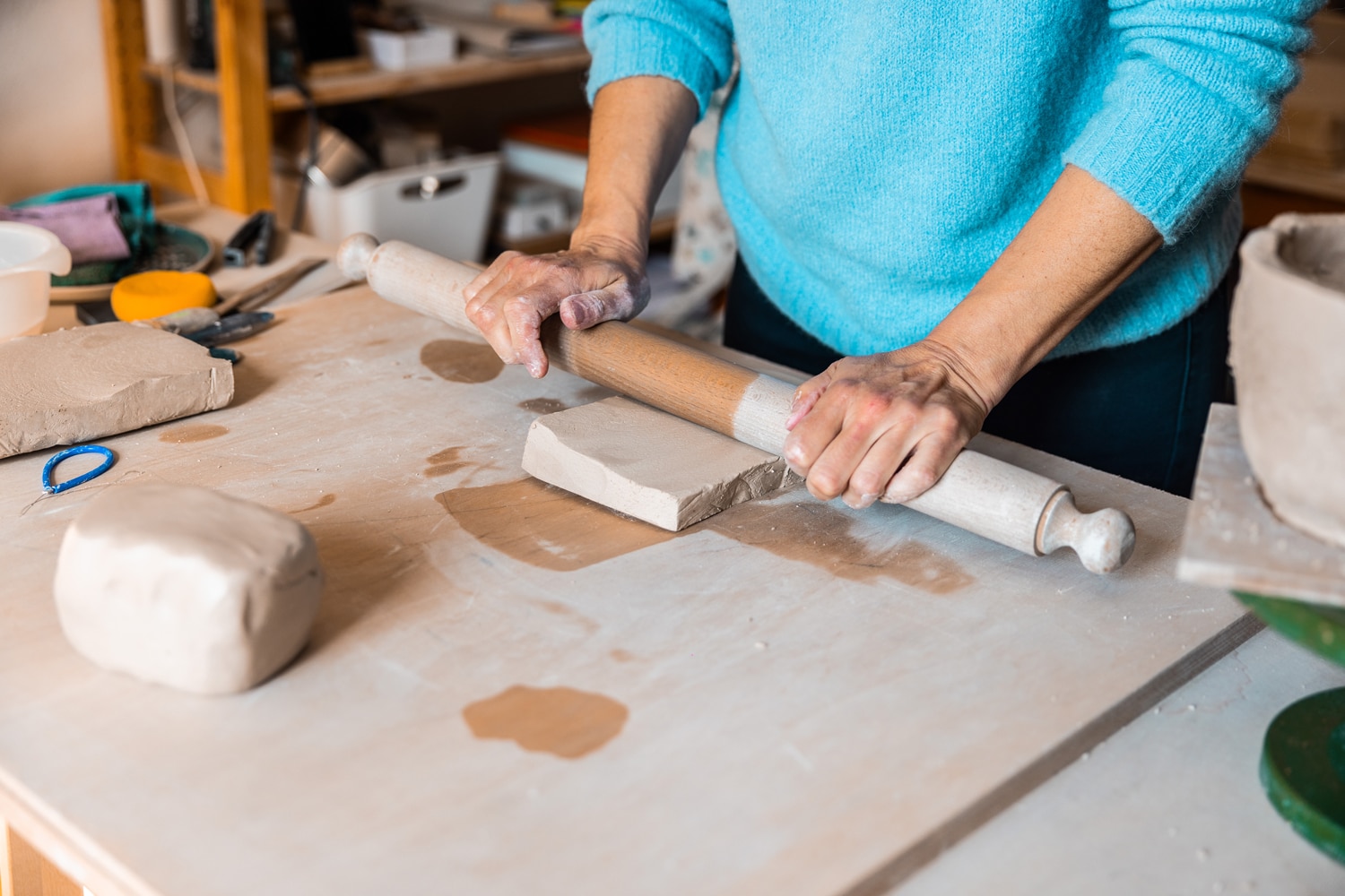Ceramicist Mercedes Enne