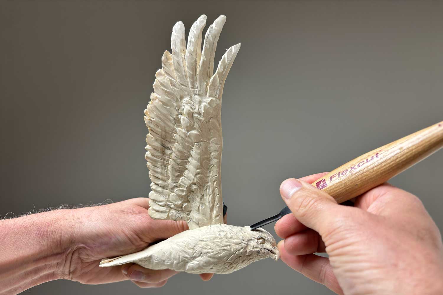 Woodcarver Chris Wilson