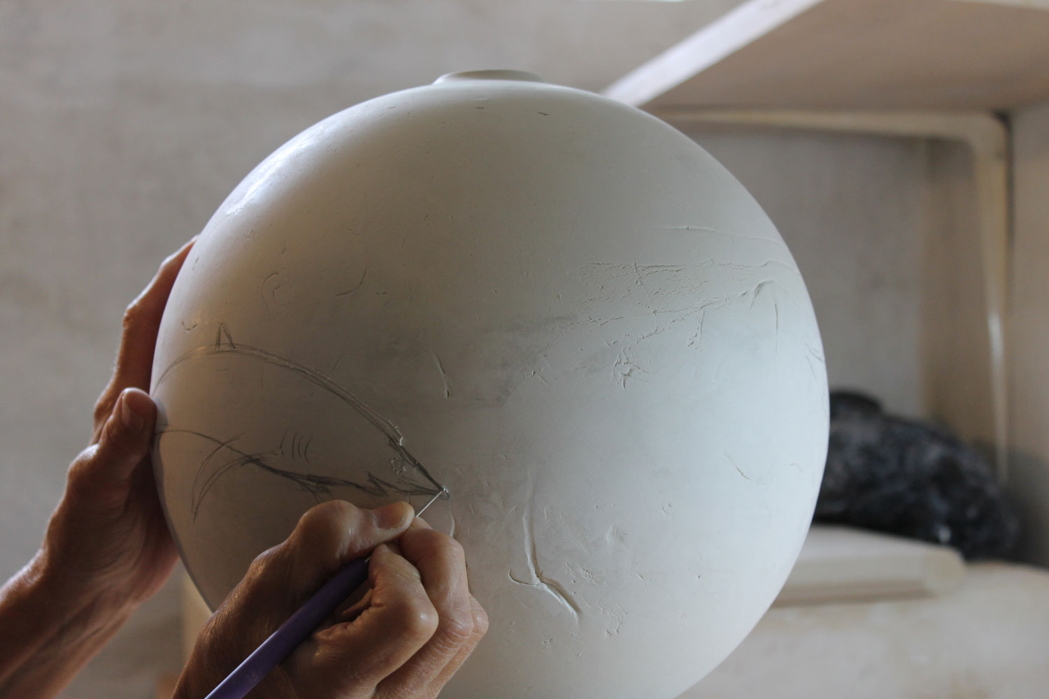 Ceramicist Sus Andersen