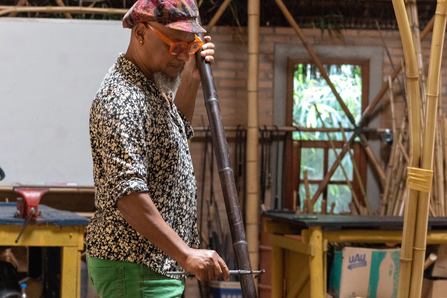 Lucio Ventania Bamboo art