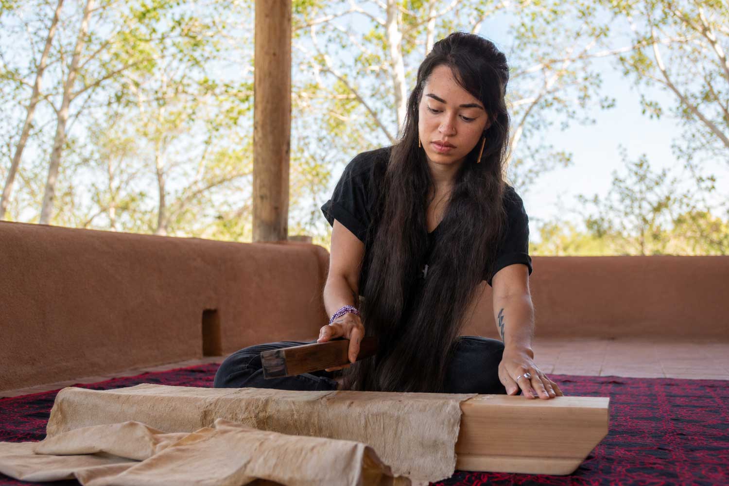 Textile creator Lehuauakea