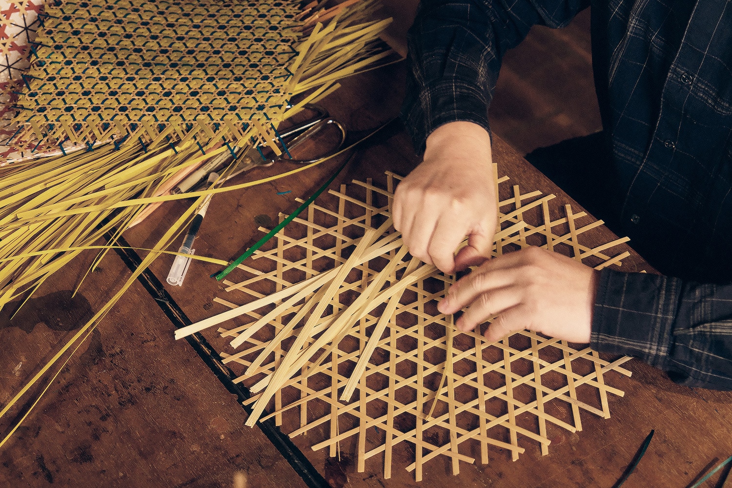 Bamboo artist Lihuai Qian 钱利淮