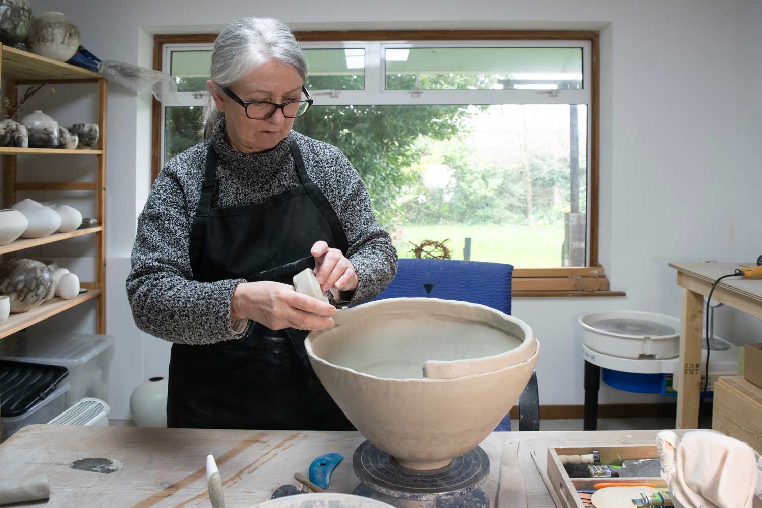 Ceramicist Moira Goodall