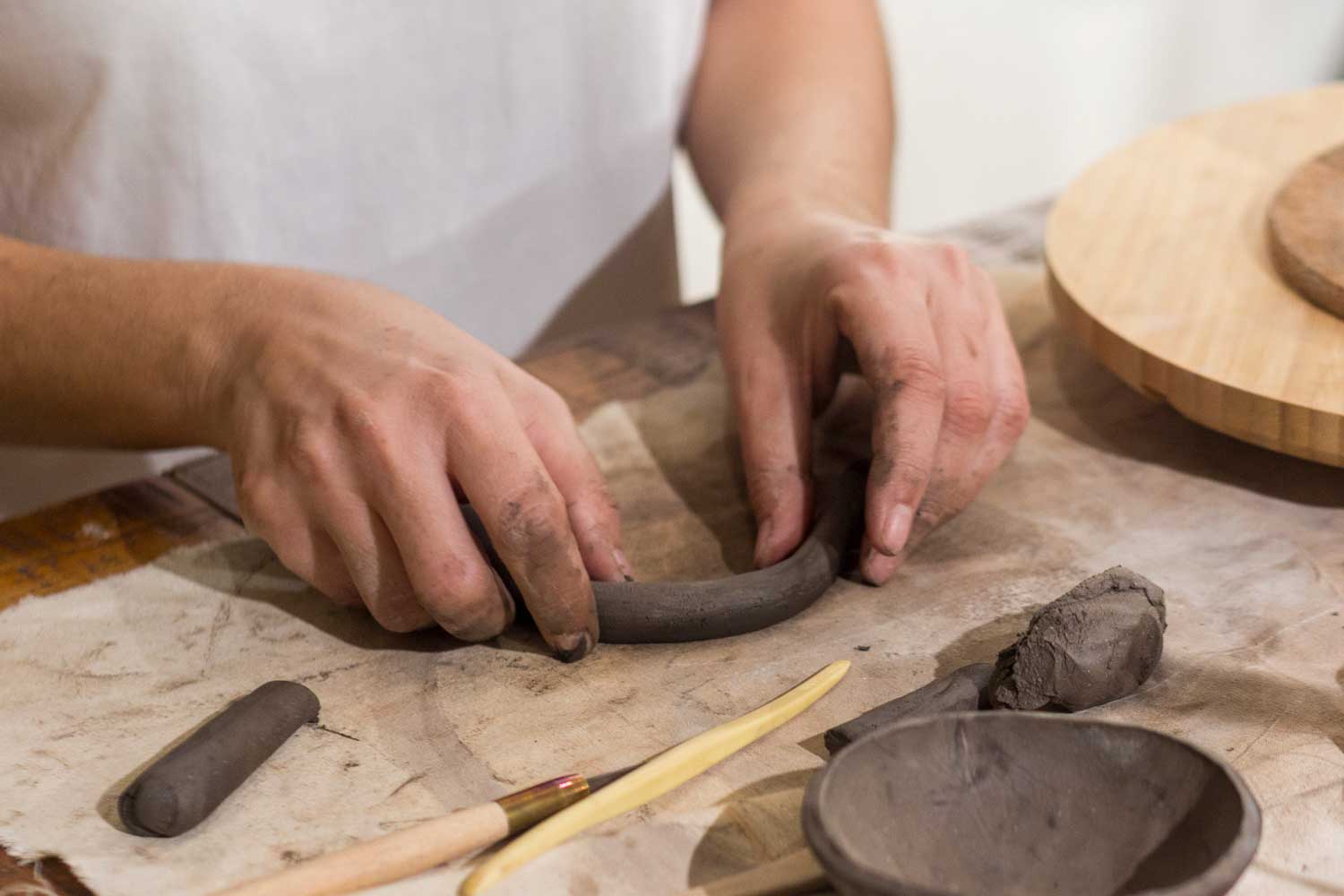 Ceramicist Cristina Garrón