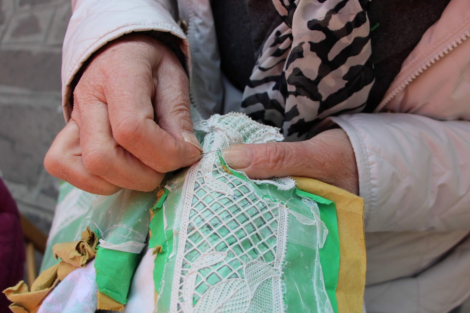 Lacemaker Atelier Martina Vidal
