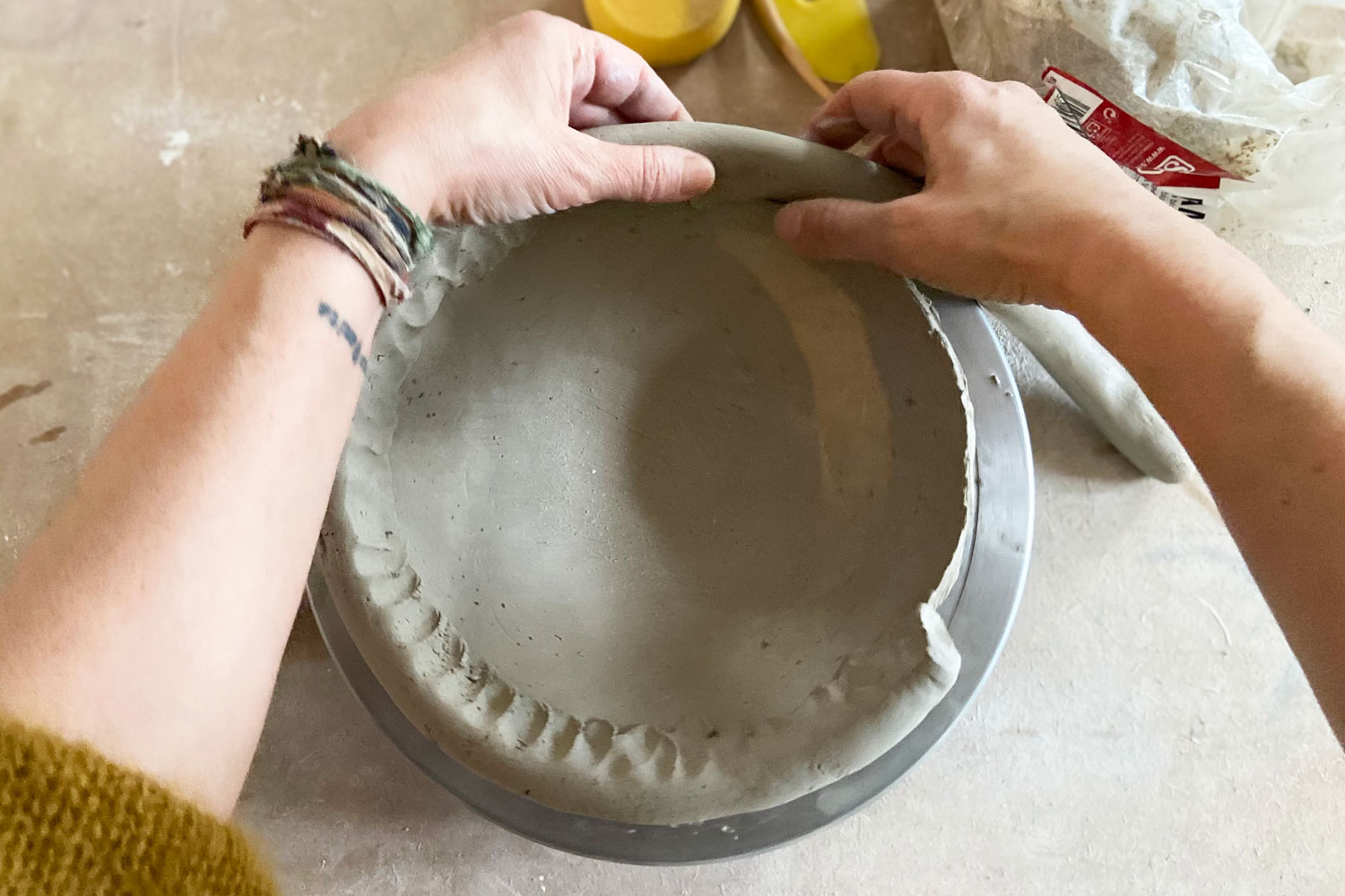 Ceramicist Sara Bergami
