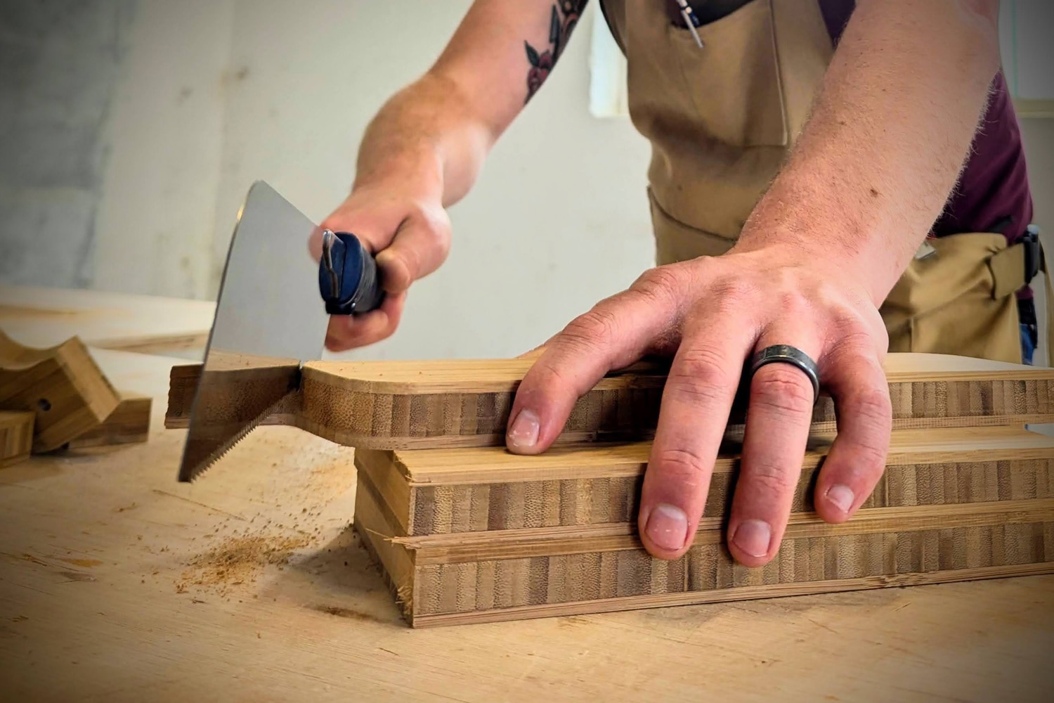 Furniture maker Michael Healey