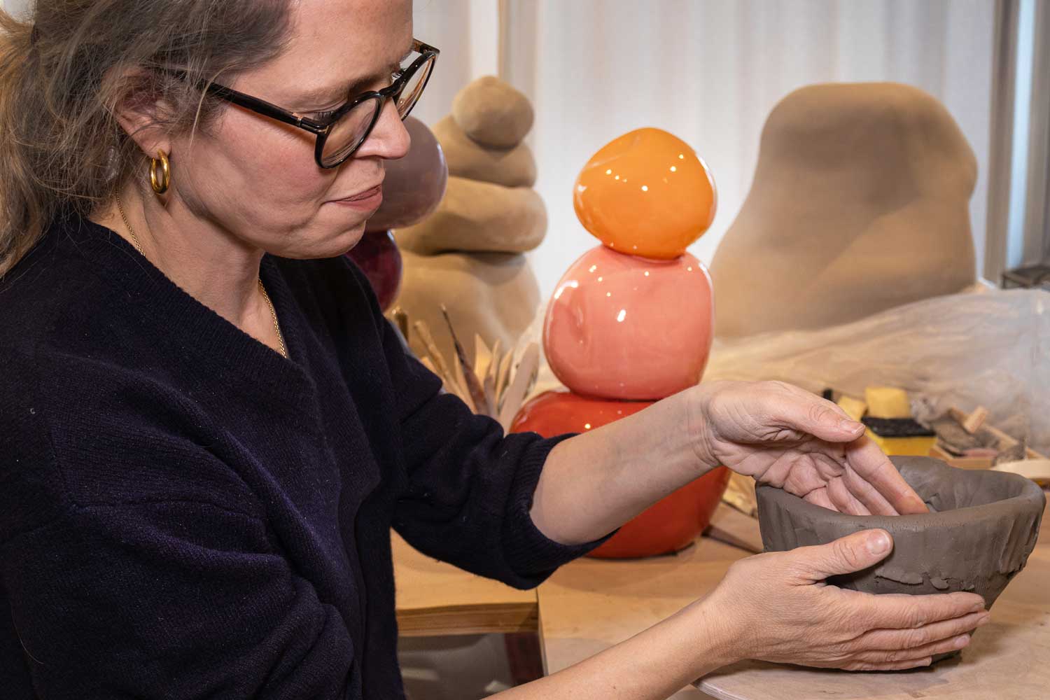 Ceramicist Sarah Von Doetinchem