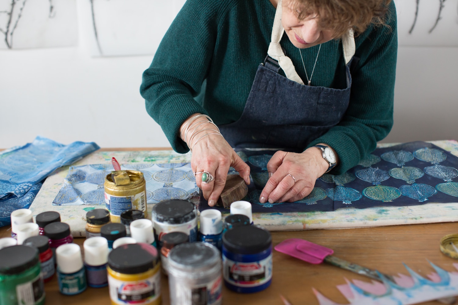 Printmaker Sharon Epstein