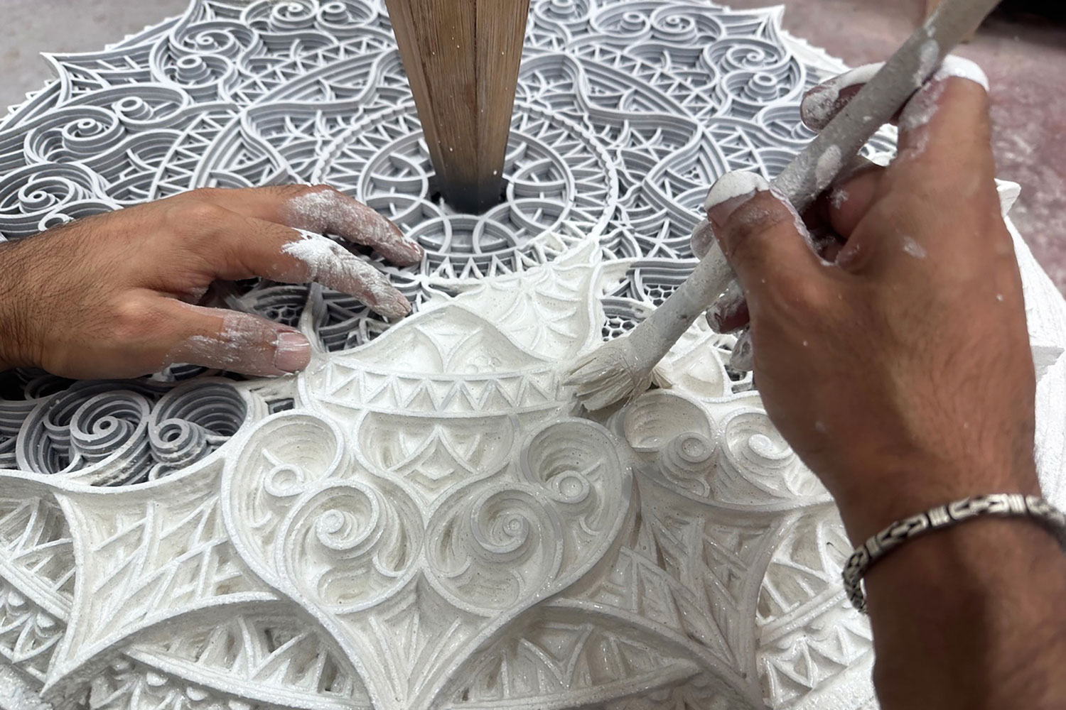 Mixed media sculptor Saad Qureshi​