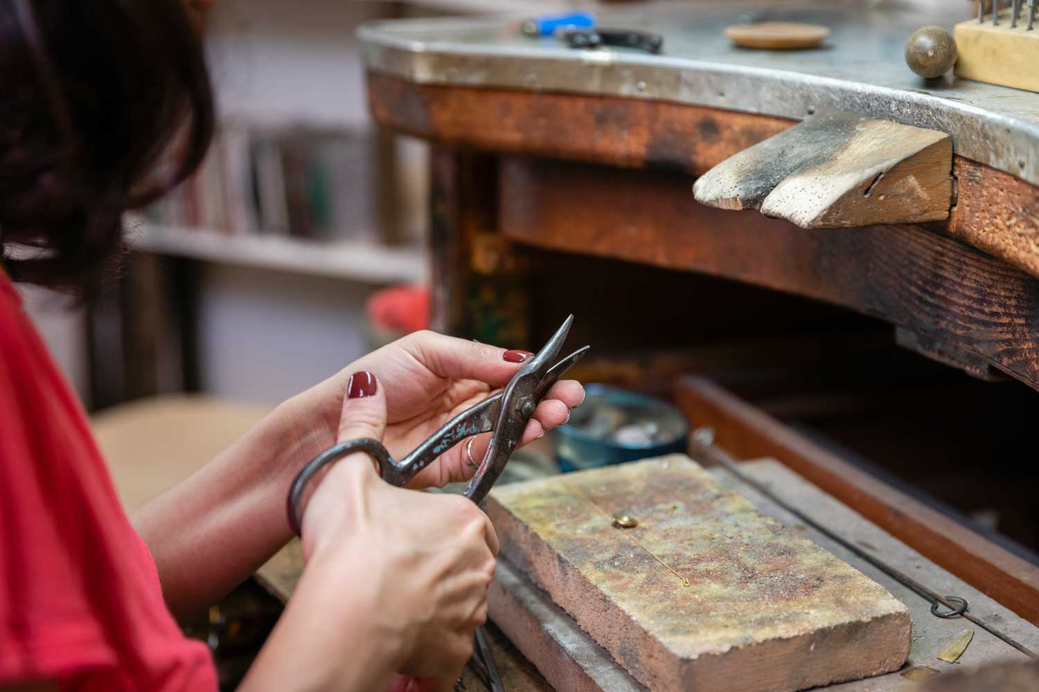 Jewellery maker Chiara De Filippis
