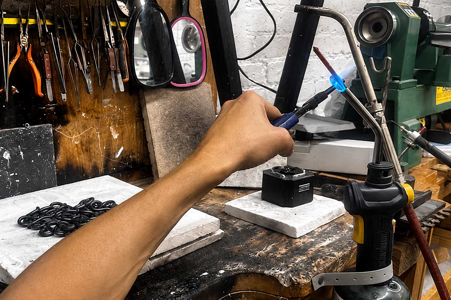 Jewellery maker Thomas Bliven