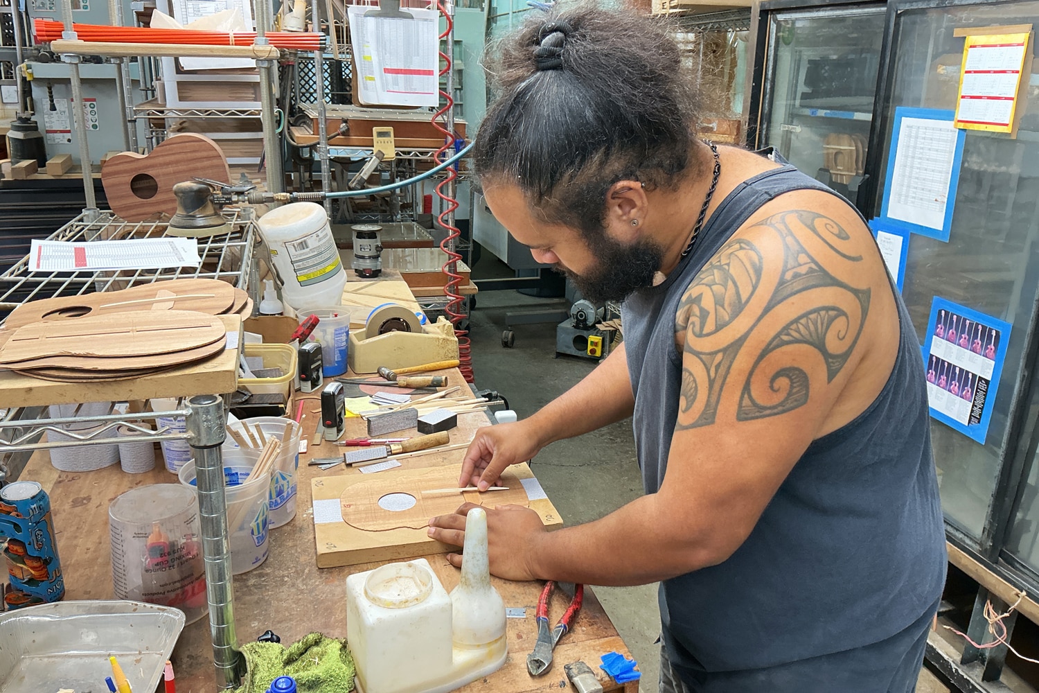 Luthier Kamaka Ukulele