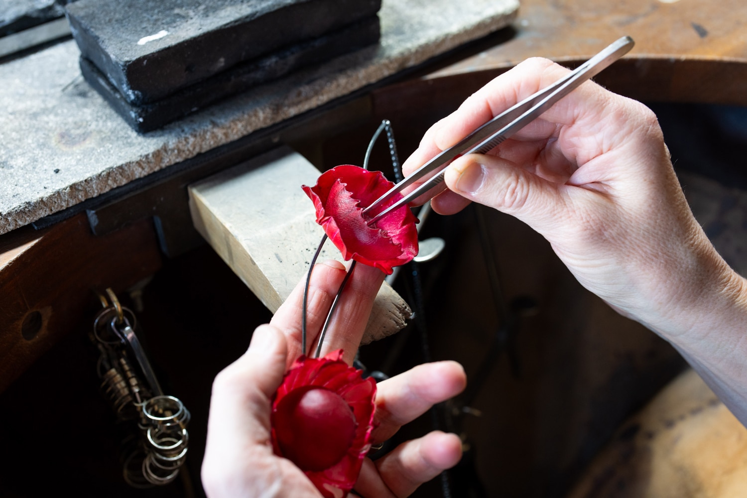 Jewellery maker Silke Lazarević