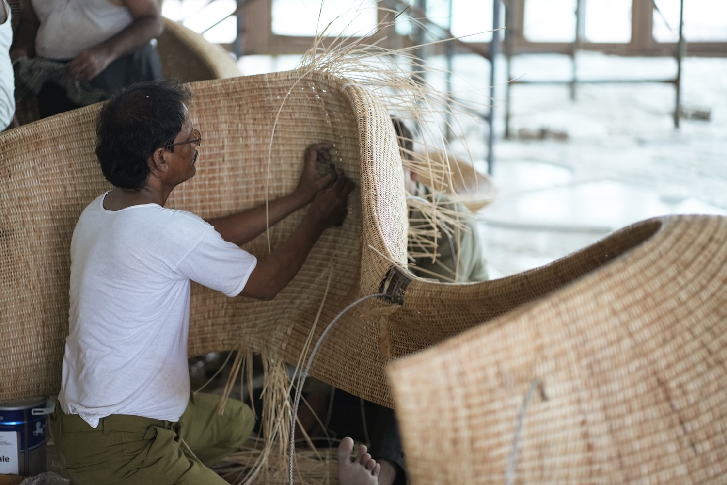 Wicker sculptor The Wicker Story