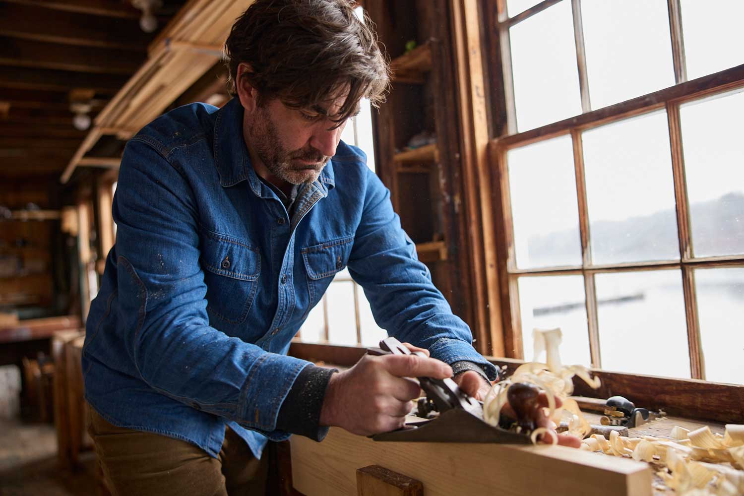Boat builder Graham McKay