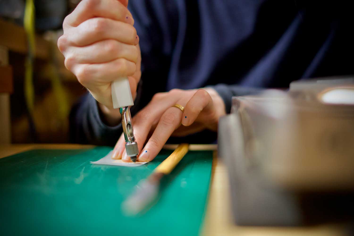 Jewellery maker Emily Kidson
