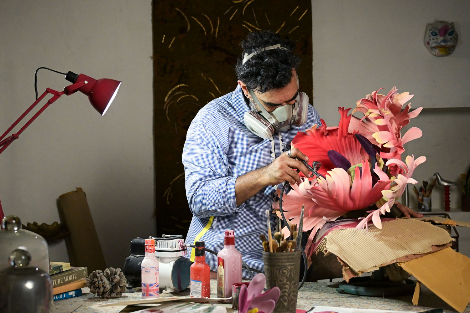Mixed media sculptor Valay Gada