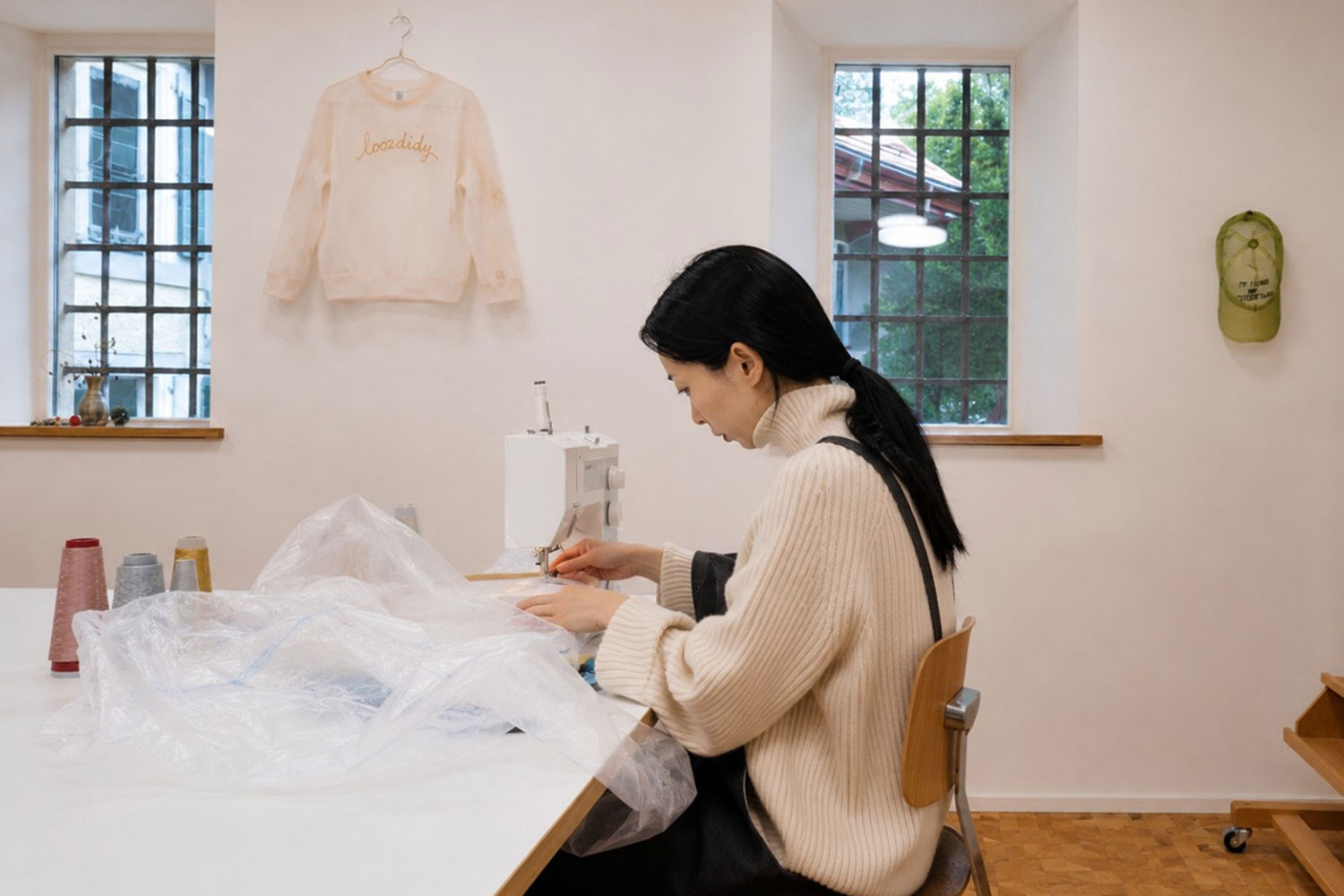 Textile sculptor Minhee Kim