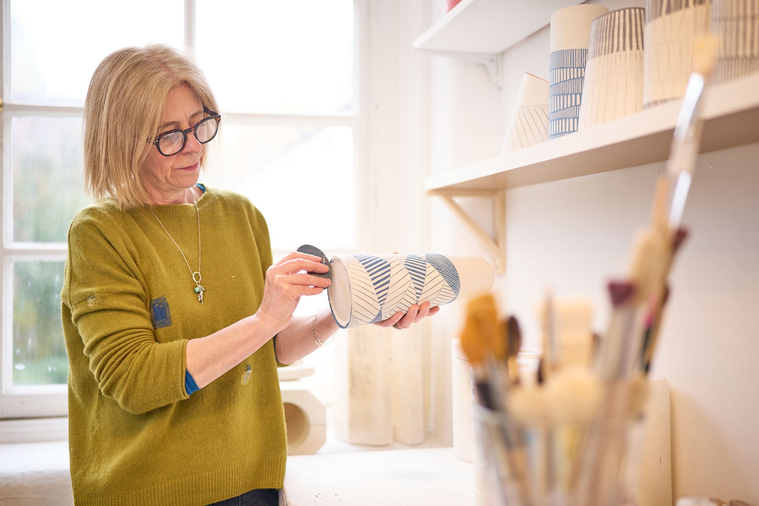 Porcelain maker Lara Scobie