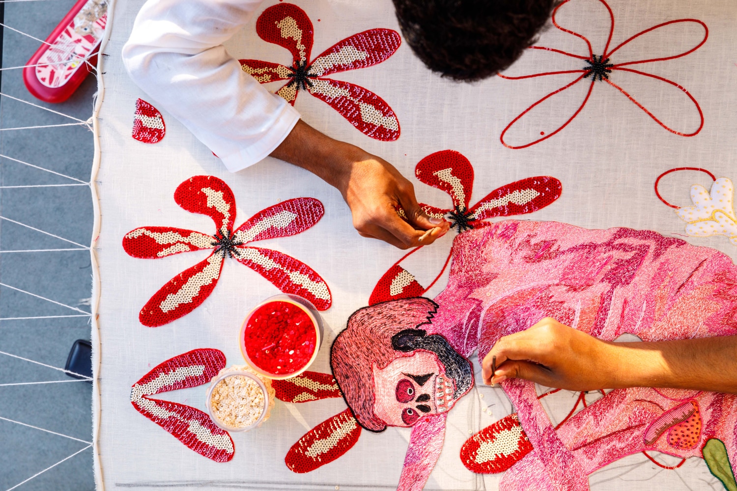 Embroiderer The Kalhath Foundation