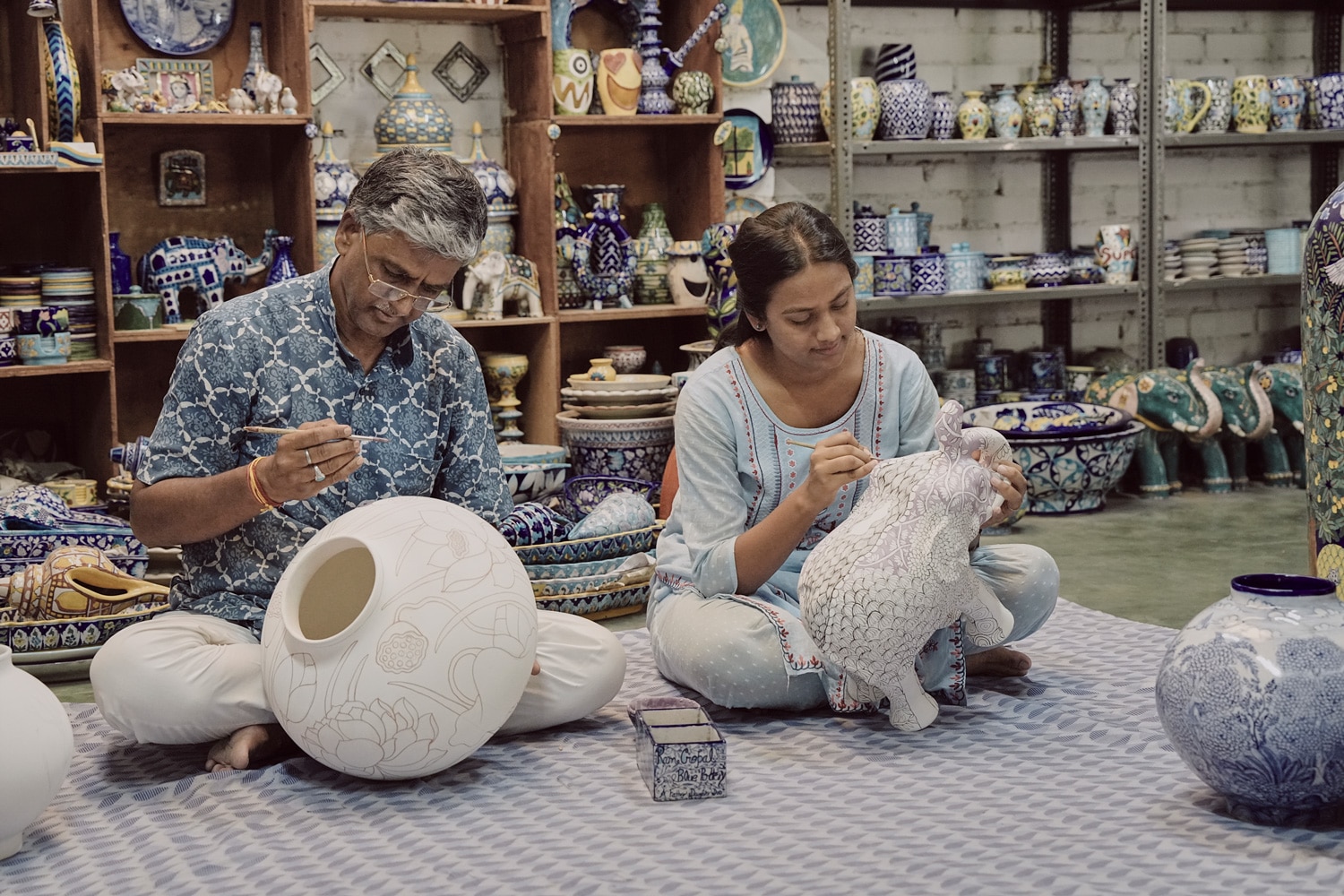 Ram Gopal Blue Pottery