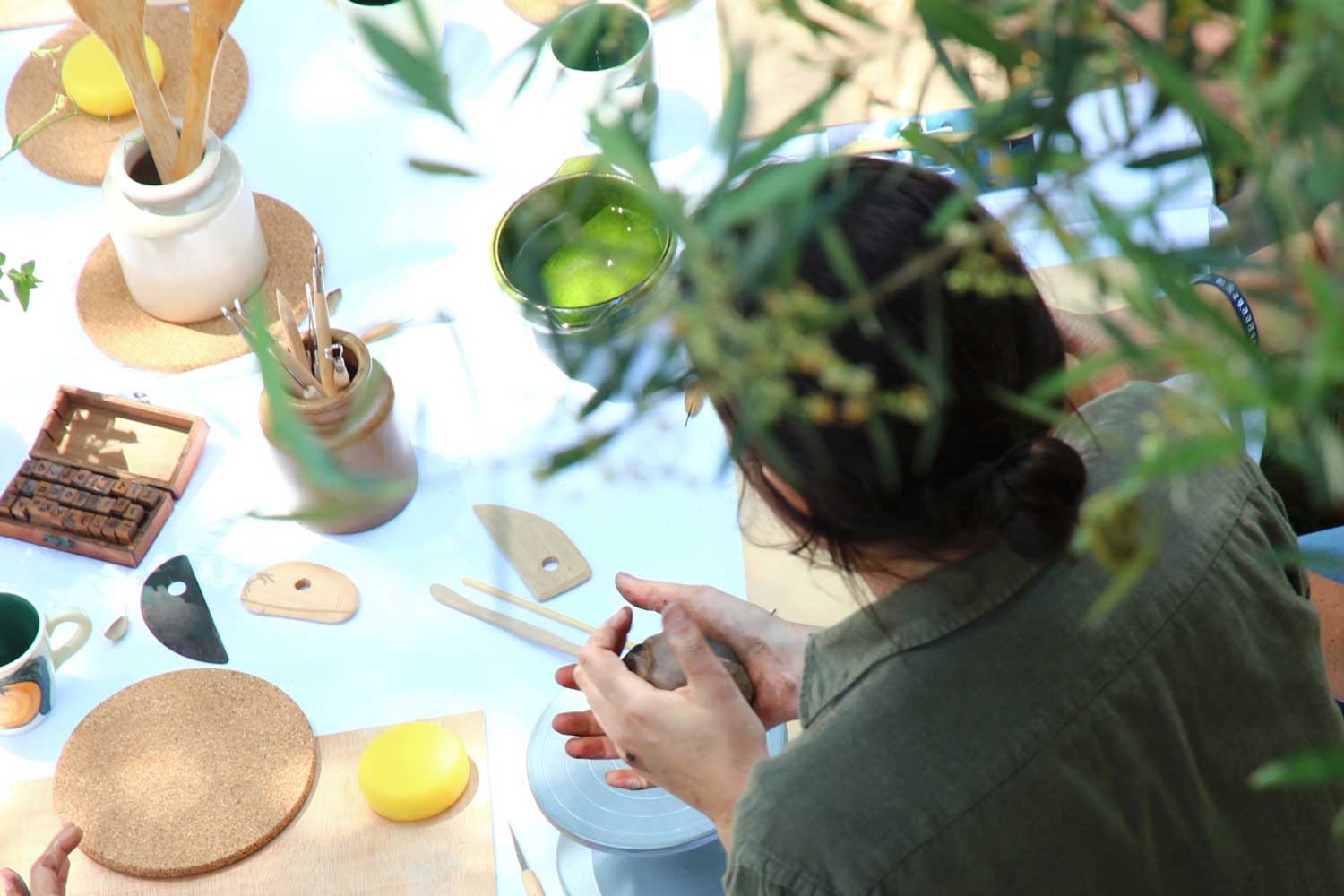Cristina Garrón A Mediterranean ceramics workshop in Sitges