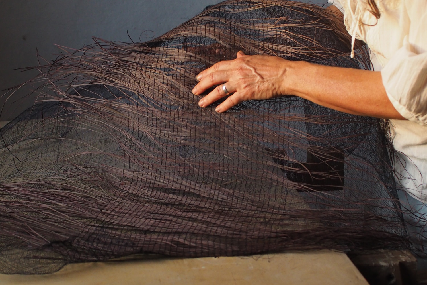 Textile dyer Lise Camoin