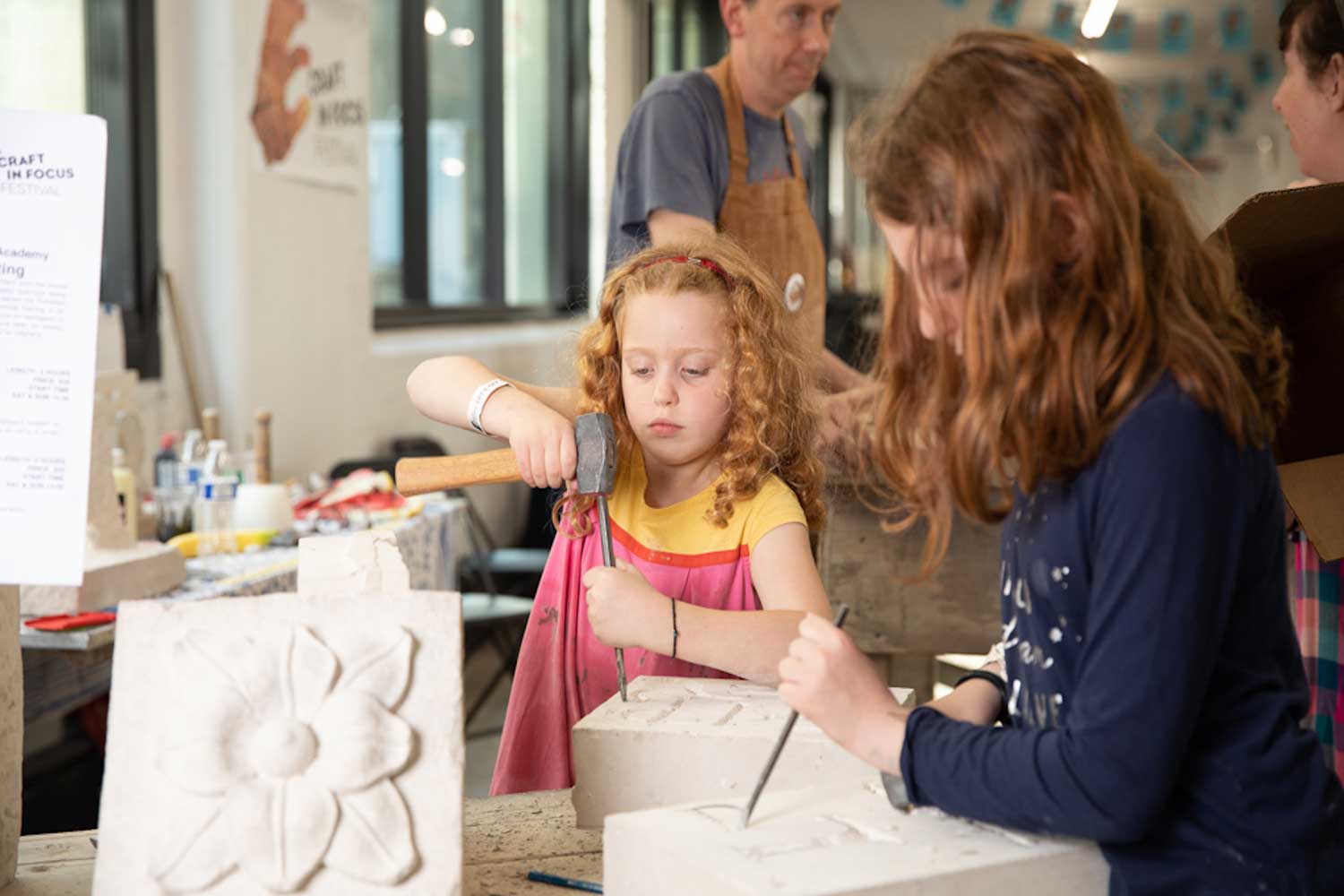 Chris Pellettieri Traditional stone carving course in New York