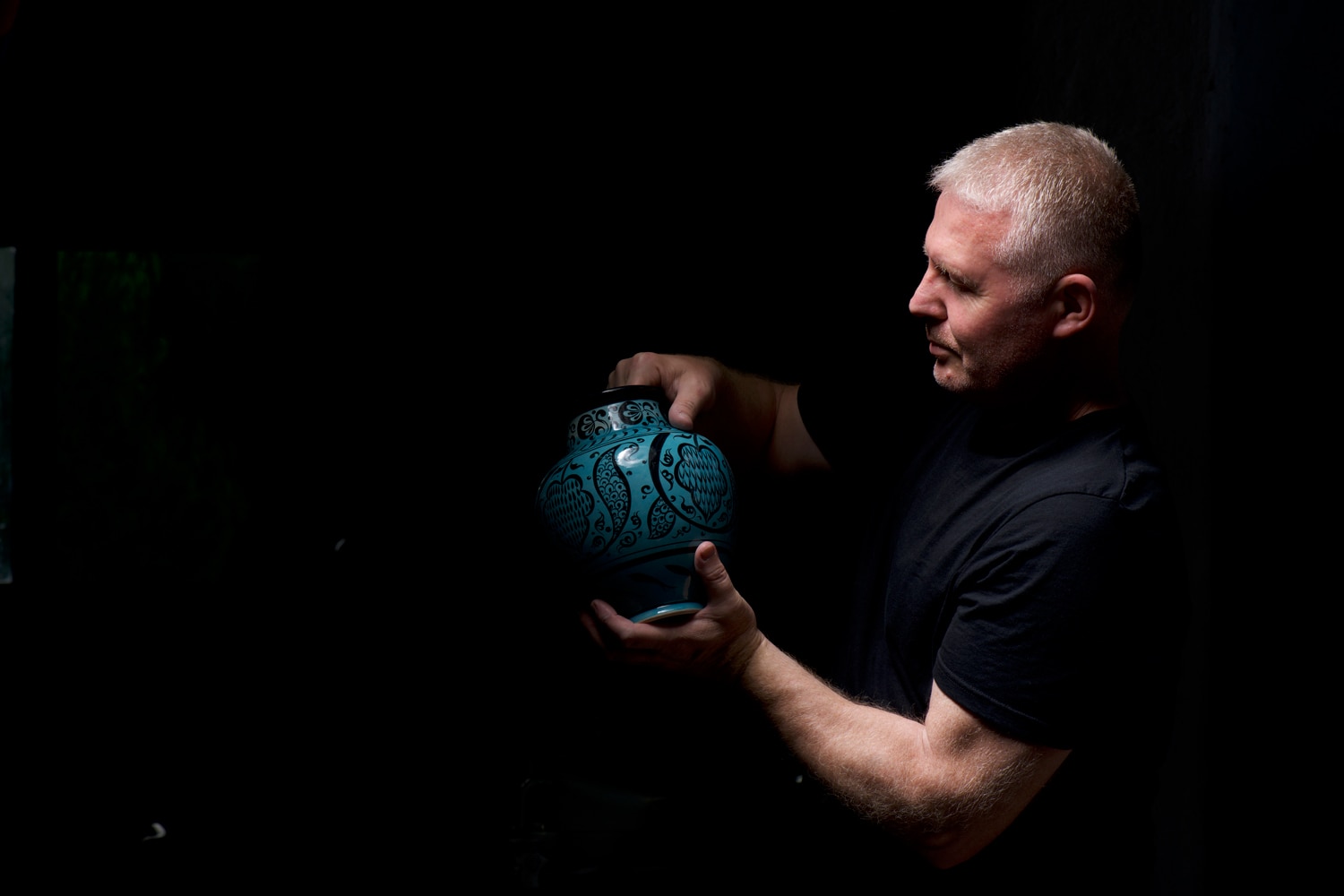 Ceramicist İbrahim Kuşlu